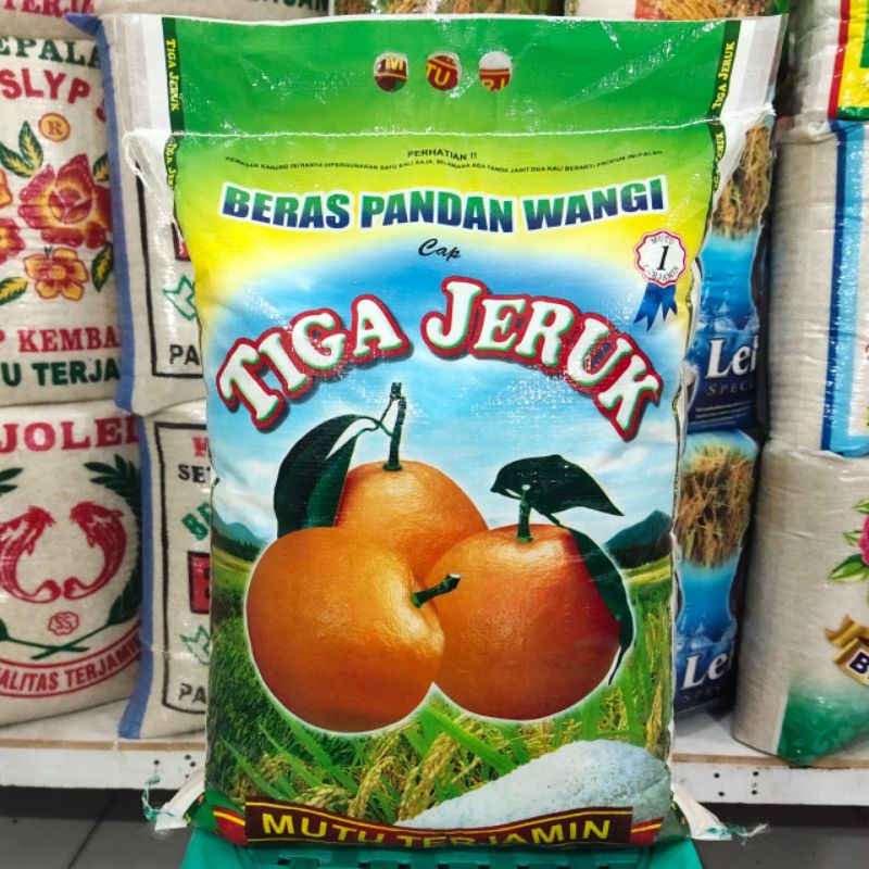 Beras TIGA JERUK 20,10,5 kg