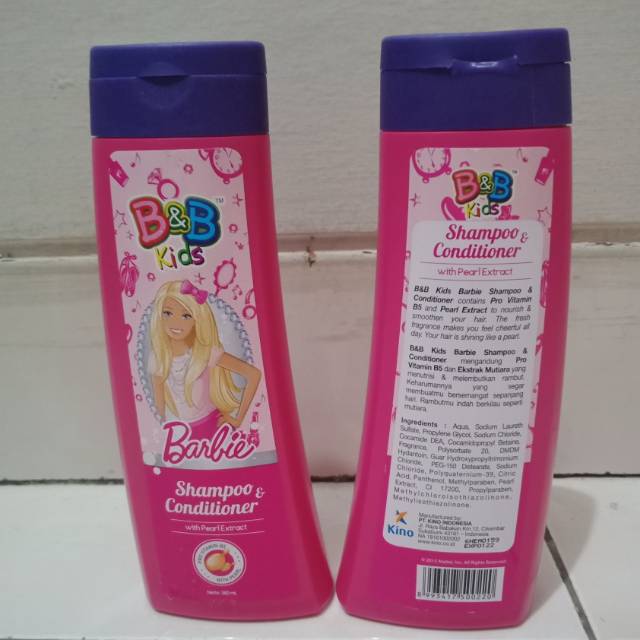 B&B Kids Barbie Shampoo & Conditioner