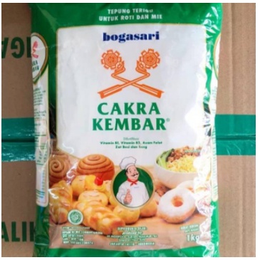 

Tepung Terigu Cakra Kembar 1 Kg