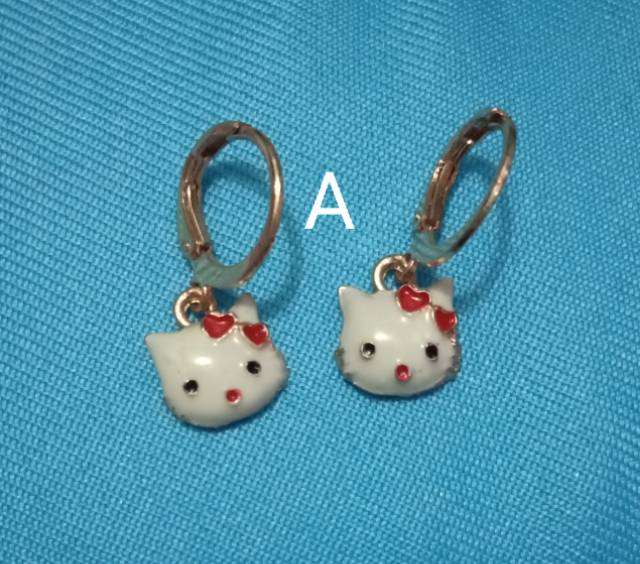 Anting anak anak xuping minimal beli 2 pc yah