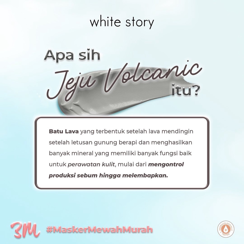 WHITE STORY Jeju Volcanic Pore Clay Mask