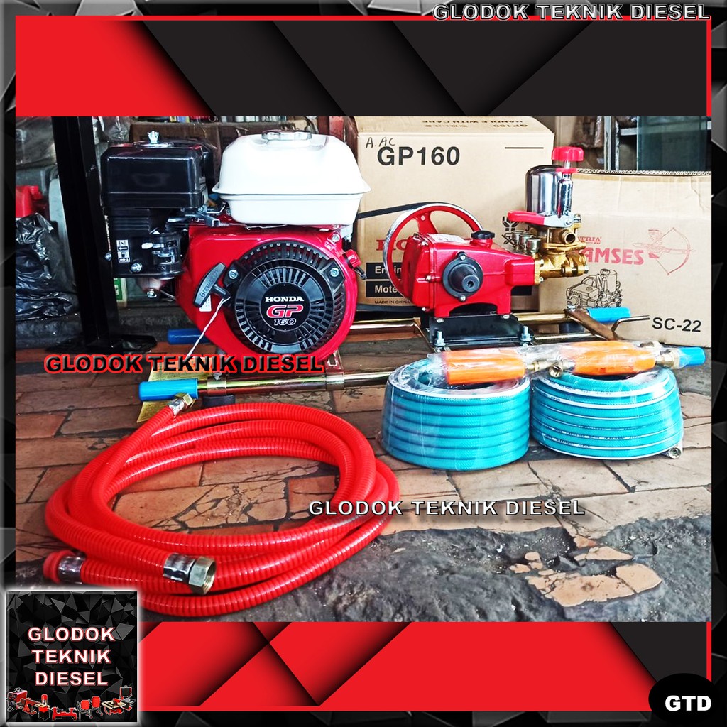 Unik STEAM MOTOR MESIN CUCI MOTOR  MOBIL HONDA GP SIAP PAKAI SATU SET ORIGINAL Limited