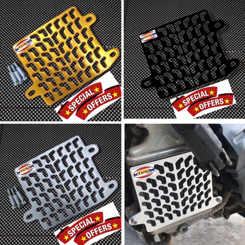 PROMO TUTUP COVER RADIATOR CNC SET BAUT DAN SHOSING PCX ADV VARIO125/150 TERMURAH