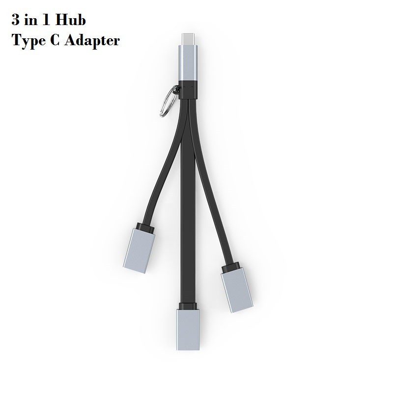 Kabel USB C Hub Active Type C Hub Converter 3in1 Adapter Type C to USB Hub