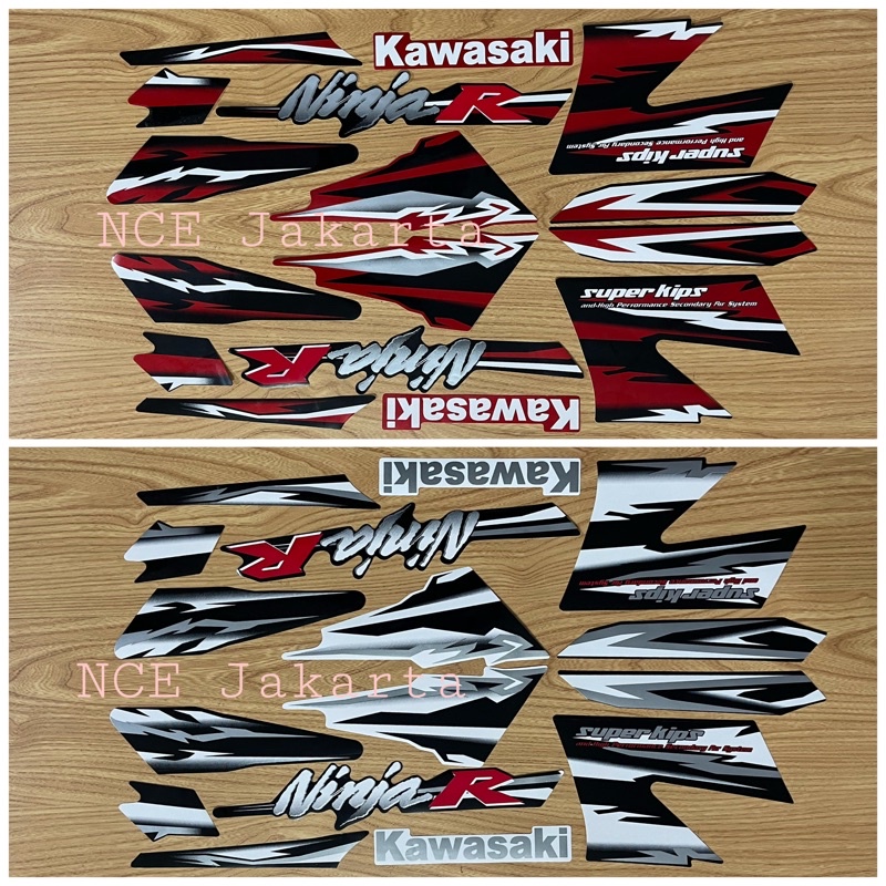 STIKER STRIPING NINJA R 2011