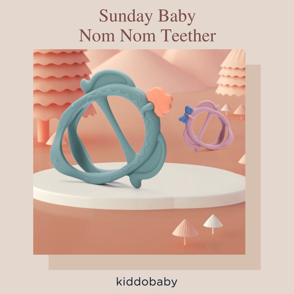 Sunday Baby Nom Nom Teether | Gigitan Bayi