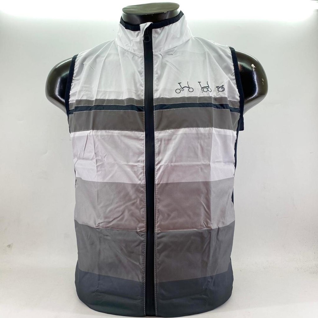 Jaket Rompi Sepeda Lipat Gowes Jacket Vest Gilet Windbreaker