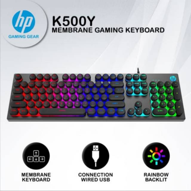 Keyboard gaming HP K500Y