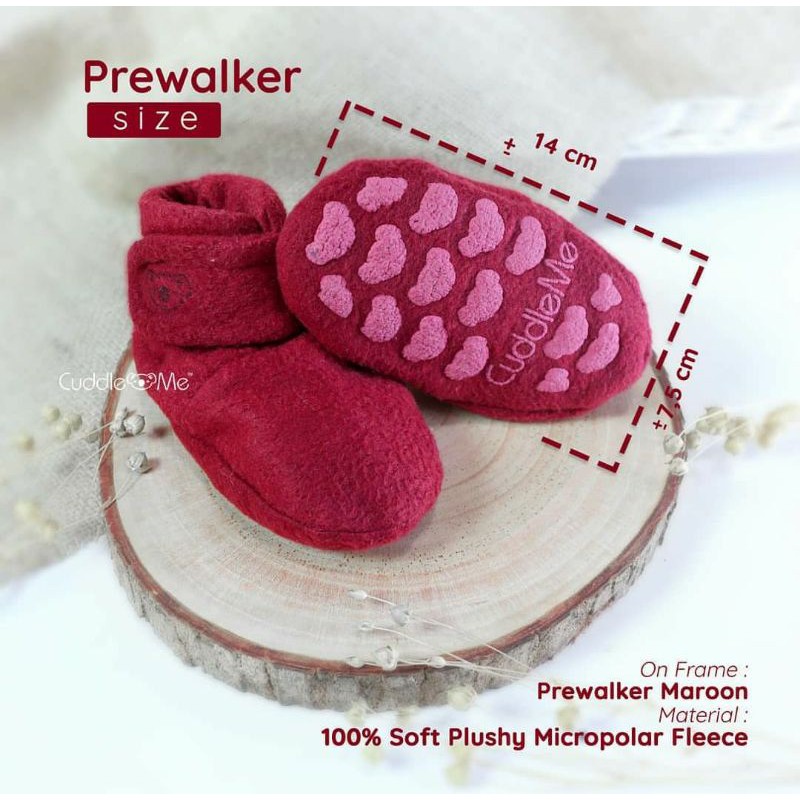 Prewalker CuddleMe Sepatu Jalan Cuddle Me sepatu anti selip sepatu bayi anak 14 cm 7 - 15 bulan