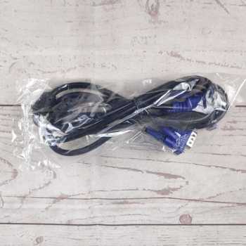 TG-AI117 Kabel VGA Cable 15 Pin Male ke Male
