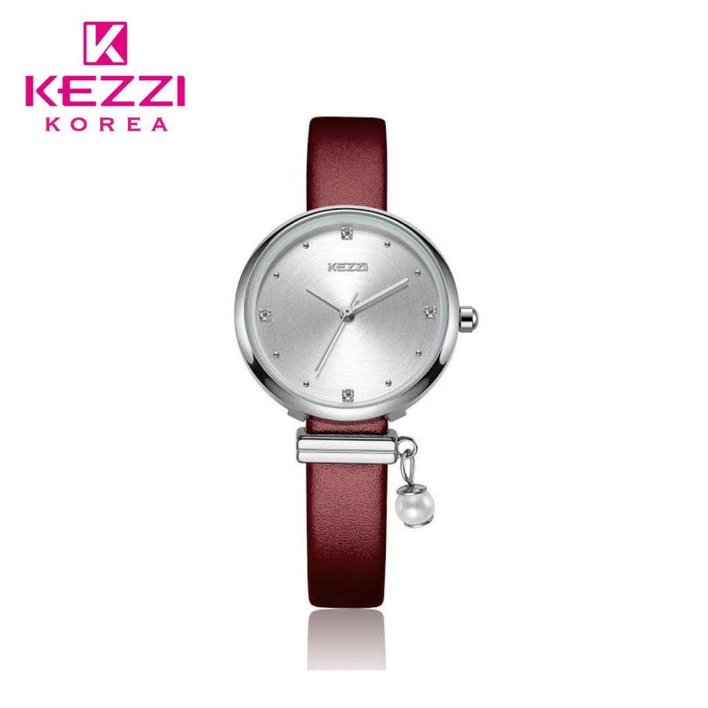 Kezzi Korea 1893 Cokelat - Jam Tangan Fashion Wanita - Model Analog