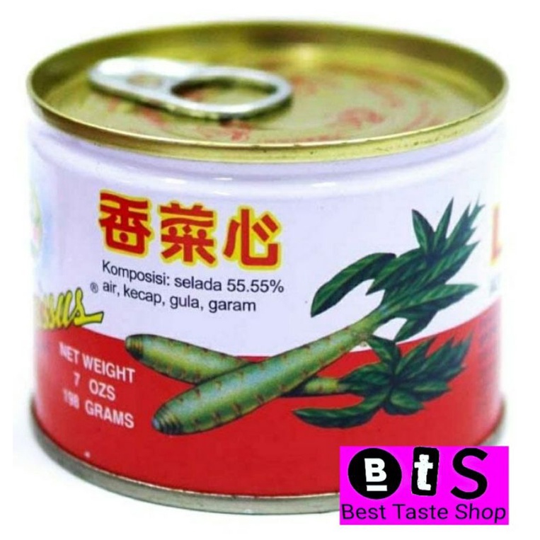 

Acar Selada Chaisim Kaleng 182gr / Pickled Lettuce / Caisim Kaleng