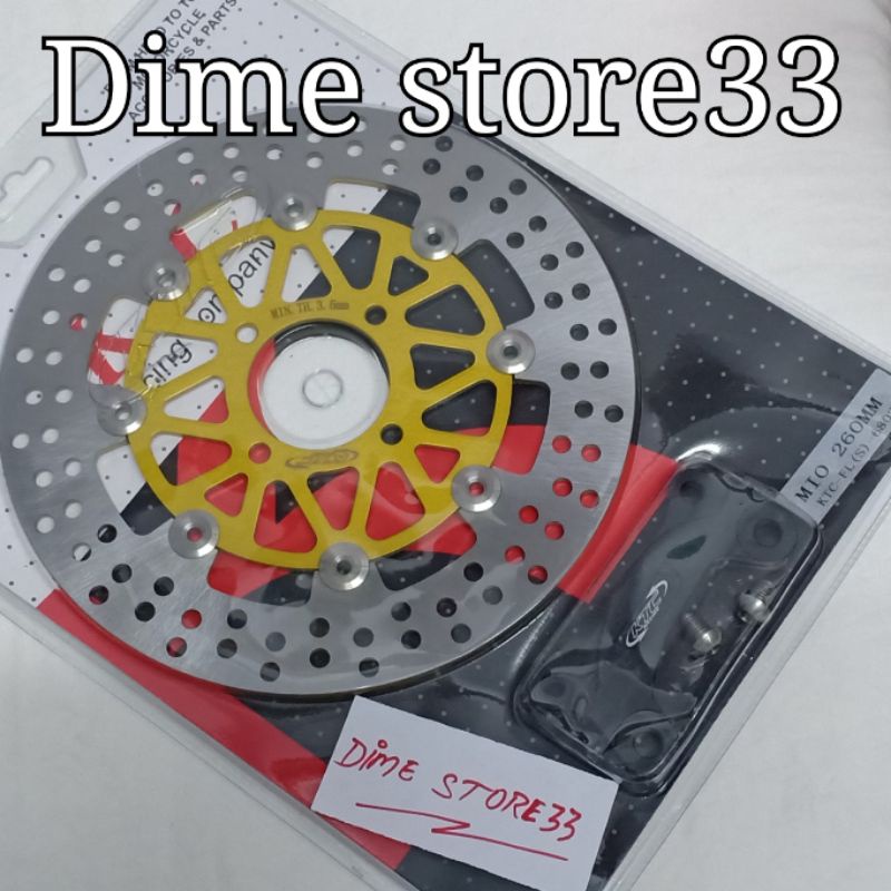 Disc brake Cakram KTC racing Mio soul Mio smile  Fino / Disc depan KTC Mio soul Smile Fino 300mm