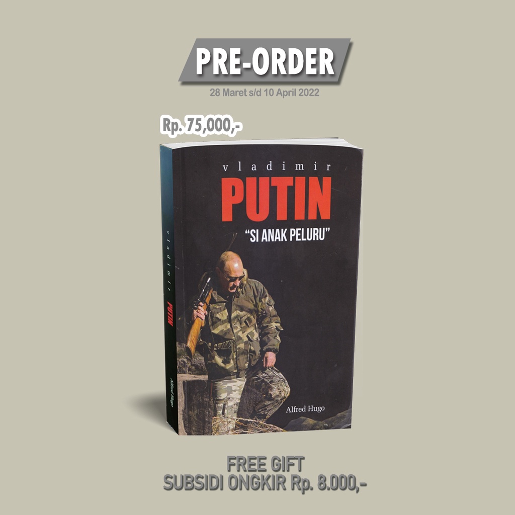 Buku Vladimir Putin "Si Anak Peluru"