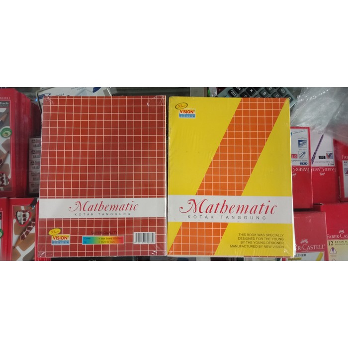 

Buku Tulis Kotak Tanggung Matematika Vision