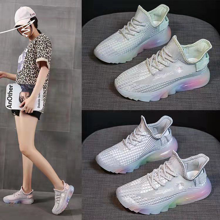 Free BOX Sepatu Sneakers Wanita Import Sepatu Kanvas Wanita Kasual Polos Tali Premium Quality Sepatu Casual Sneakers Wanita Sport Shoes  NS888-1