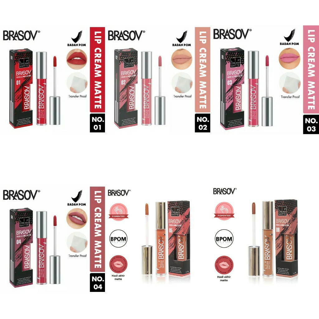 Brasov Lipcream Matte 6gr - lip cream brasov