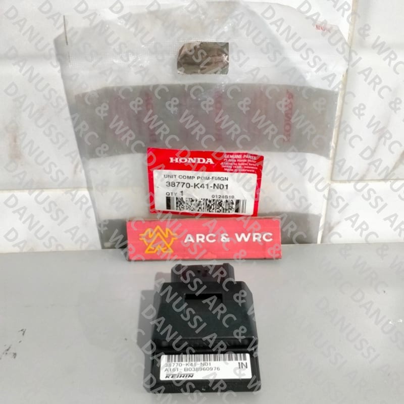 (100% Original ) ECU ECM PGM-FI Unit CDI Honda Supra X 125 FI Keren