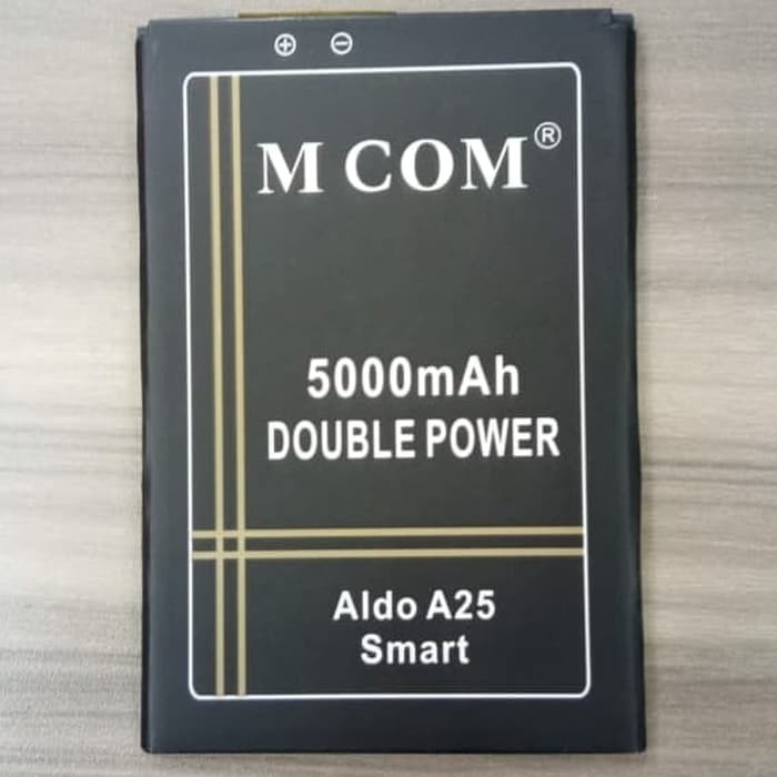 Battery Batre Baterai Double Power Mcom Aldo A25 Smart