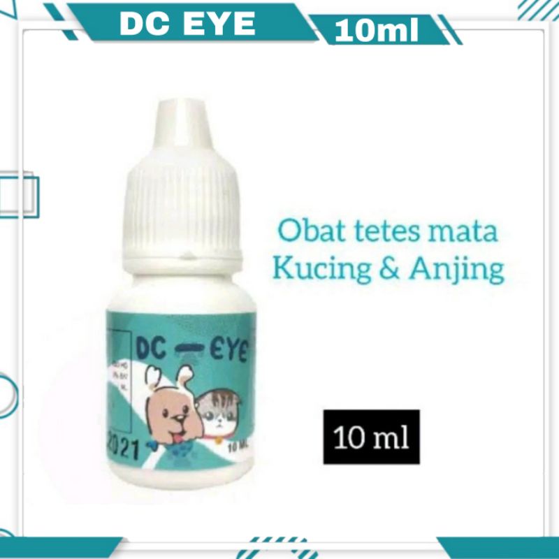 DC EYE OBAT TETES MATA KUCING ANJING 10ml / obat MATA KUCING ANJING / OBAT SELAPUT MATA