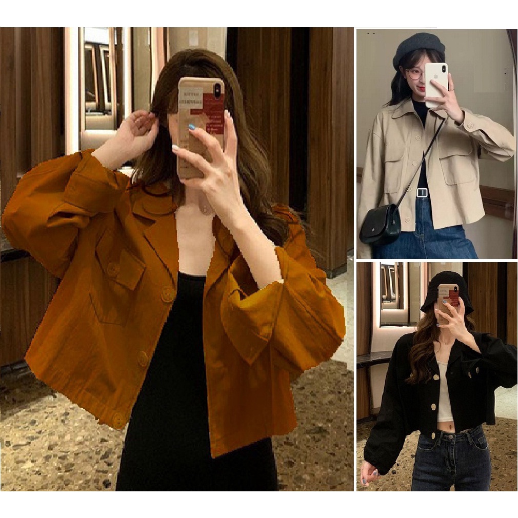JAKET PARKA WANITA / JAKET DISTRO WANITA / JAKET CEWEK CEWE FS-SM
