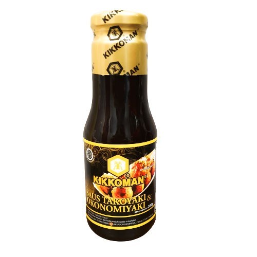 Kikkoman Takoyaki &amp; Okonomiyaki Sauce HALAL Botol 300 Gr