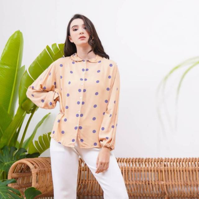 PAKAIAN WANITA - BERRY SHIRT - ATASAN WANITA - KEMEJA WANITA - PAKAIAN TERLARIS