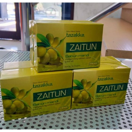 Sabun mandi Herbal Zaitun Memutihkan dan Mencerahkan kulit izin BPOM Resmi