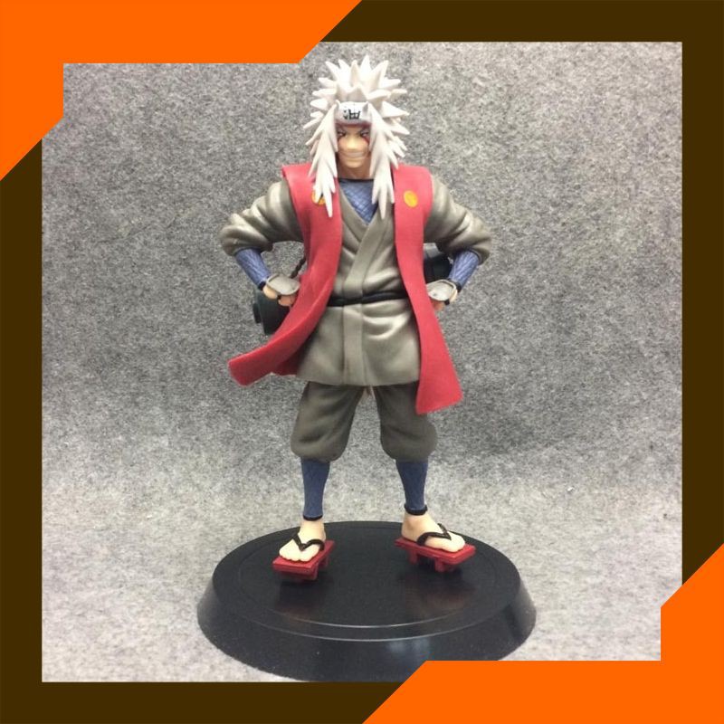 Action Figure Murah Anime 18 Cm Naruto Shippuden Jiraiya Pvc Patung Collectible Model Toy Hadiah