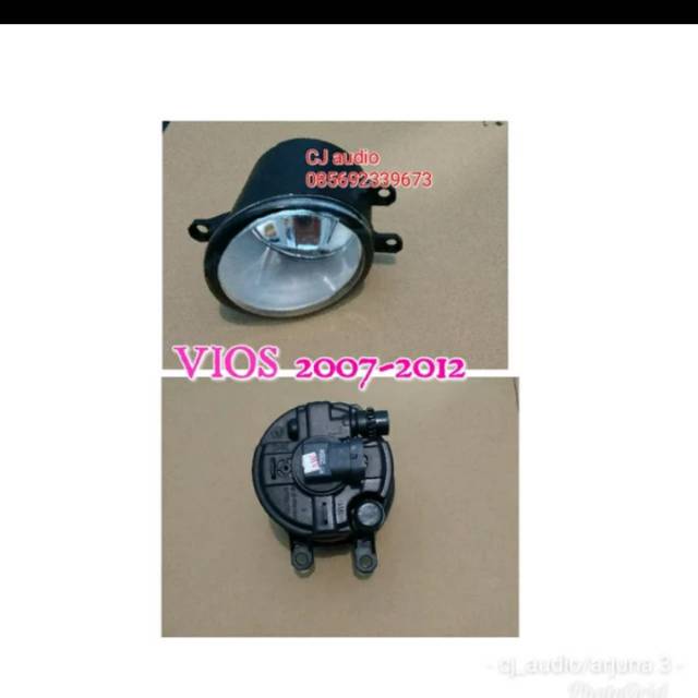 Foglamp kabut vios 2007-2012