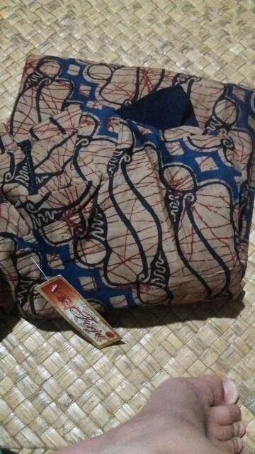 Ms Gamis Batik Sriwedari Maxi Bumil/busui Katun Sogan Allsize Ld 106