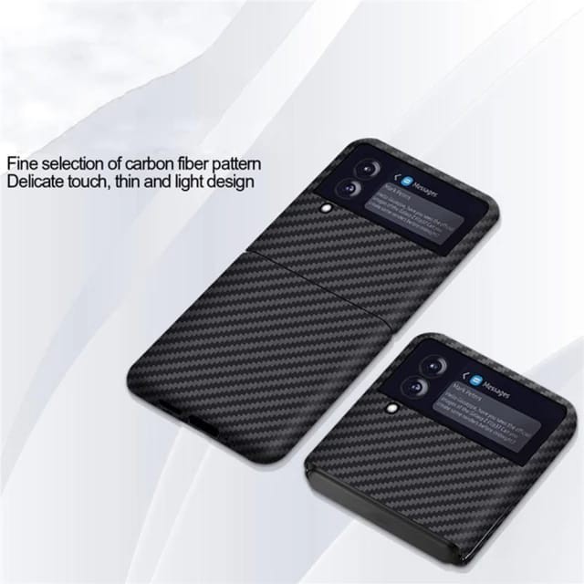 CASE SAMSUNG GALAXY Z FLIP3 5G FLIP 3 KEVLAR CARBON ORIGINAL