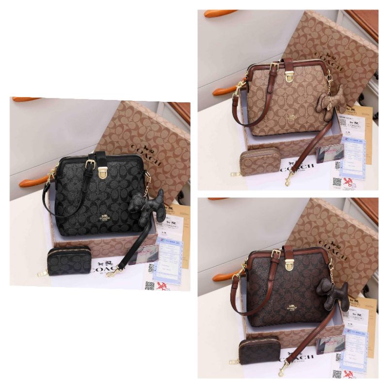 SLINGBAG CO 18121 /Tas Selempang Wanita Import