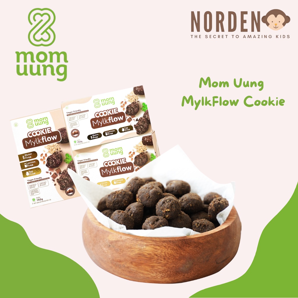 

[ND] Mom Uung Cookie Mylkflow / Cookie Ibu Menyusui / Kue Pelancar ASI