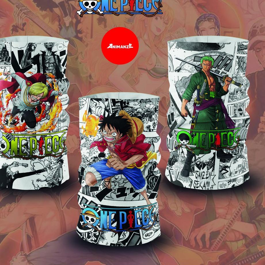 Special  Stock BUFF Anime - Masker Anime - Anime One Piece - Bandana - Masker Buff Luffy - One Piece