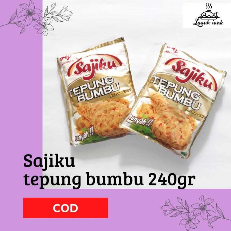 

Sajiku Tepung Bumbu Serbaguna 240 gram