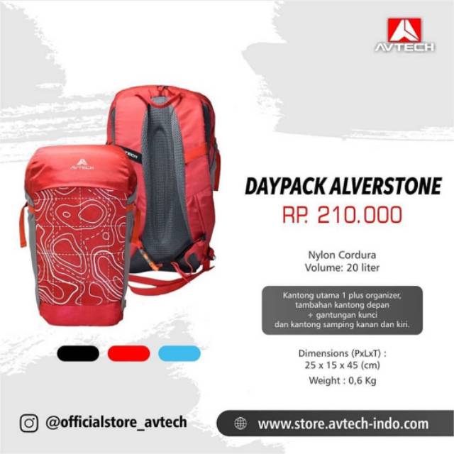 Tas Daypack Avtech
