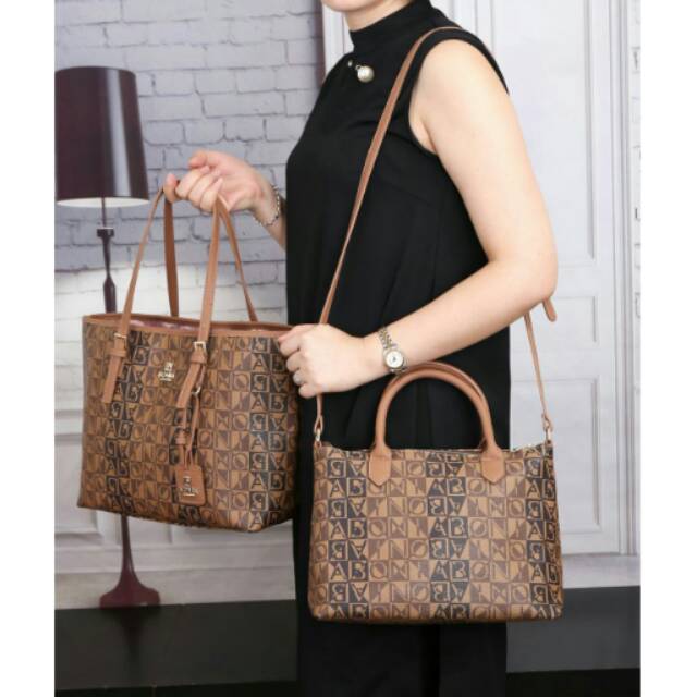 Bonia tote shoulder bag in bag
seri : 6821-1B