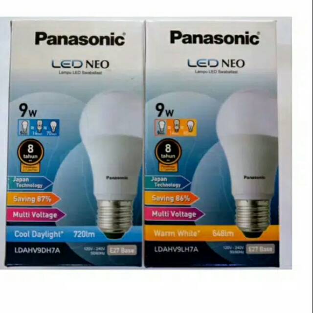 LampuLed neo panasonic 9 watt