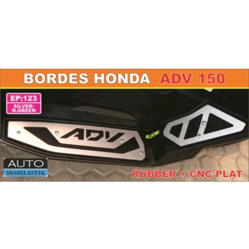 BORDES HONDA ADV 150 - PANEL STEP FLOOR ADV 150 - AKSESORIS HONDA ADV 150 PNP