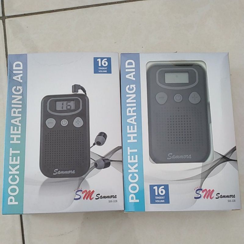 pocket hearing aid merk sammora