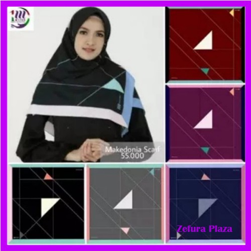 Segiempat Motif Mezora /Hijab motif Makedonia Scraf by Mezora