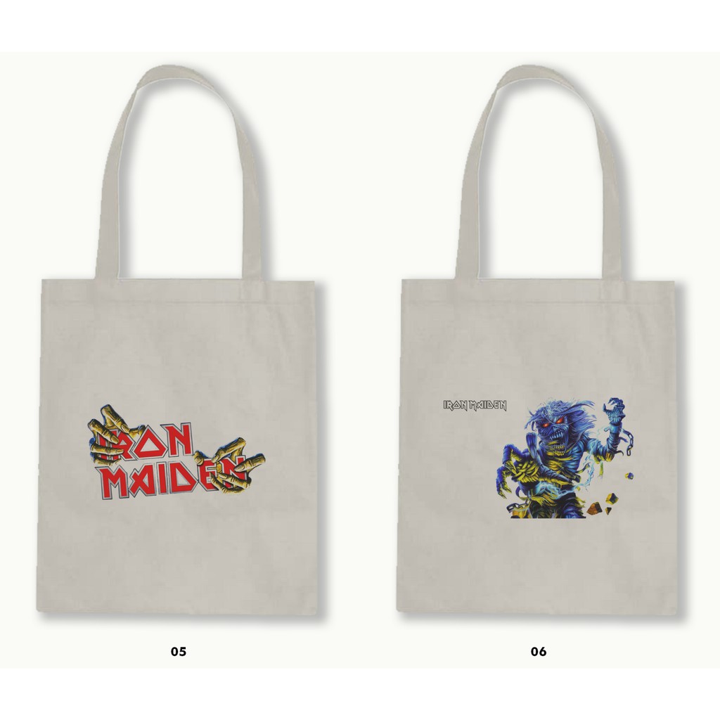 TOTE BAG BLACU - IRON MAIDEN