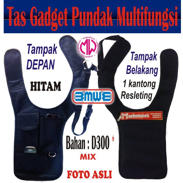Bag army polisi FBI agen 007 organizer Tas Promo gadget pundak bahu