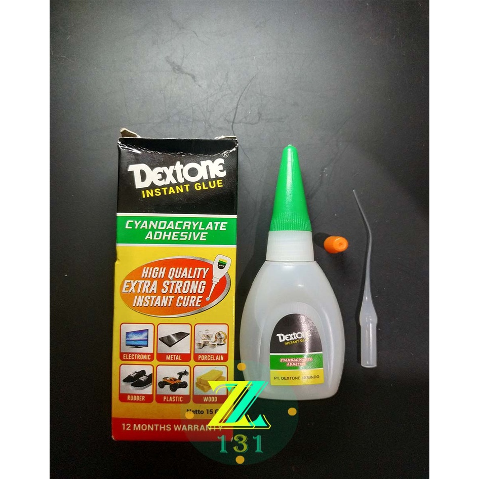 

(LEM SERBAGUNA) LEM SUPER KUAT DEXTONE INSTAN GLUE