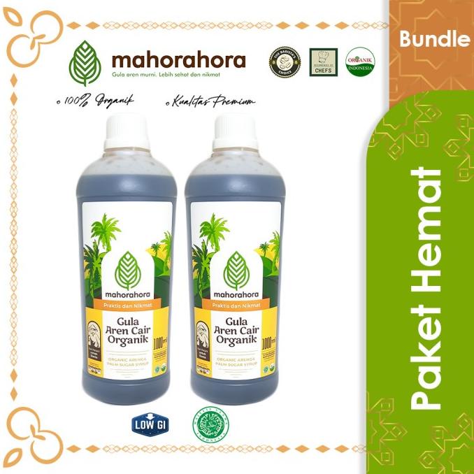 

PAKET HEMAT GULA AREN CAIR MAHORAHORA 1LITER