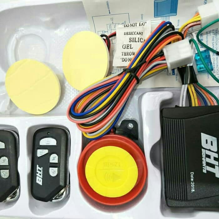 Alarm BHT Motor / Pengaman Alarm Motor BHT Remot BHT Anti Maling