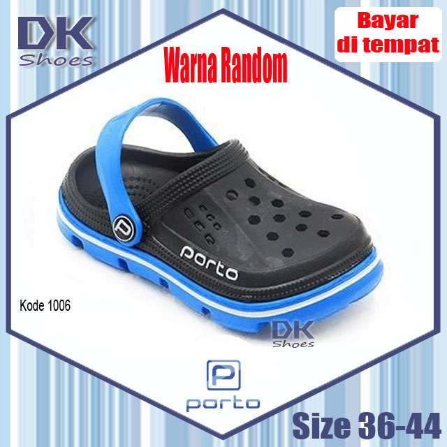 Porto Sandal Selop Bakpao 36-44 Laki / Sandal Selop Karet Waterproof Murah / Sandal Ringan