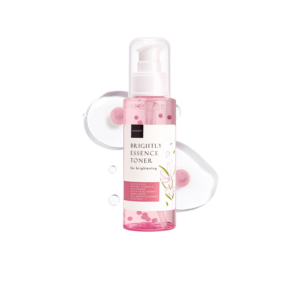 𝐑𝐀𝐃𝐘𝐒𝐀 - Scarlett Whitening Essence Toner ( Brightly / Acne )