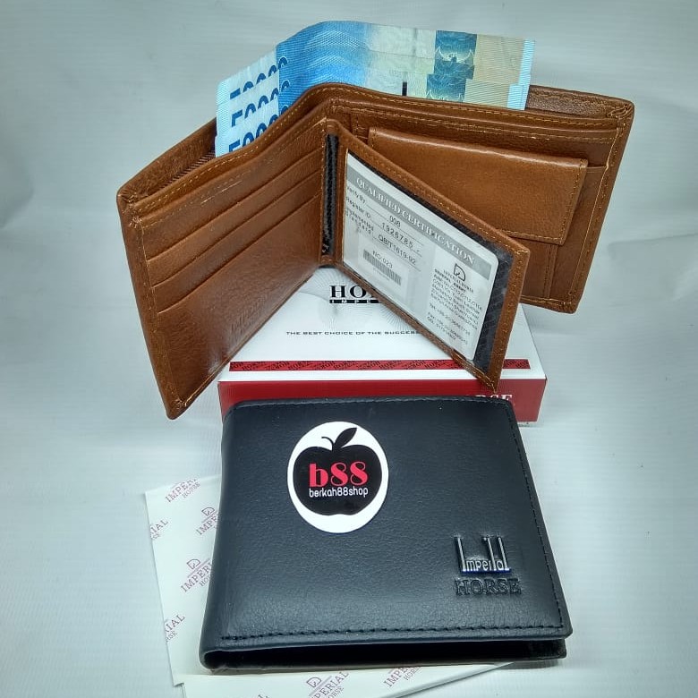 Dompet Kulit Pria Import Imperial Horse 023 | DompetKulit Pria Cowok Lipat